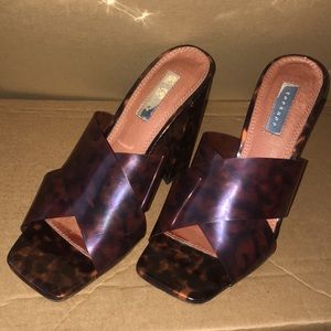 regina slide sandal topshop